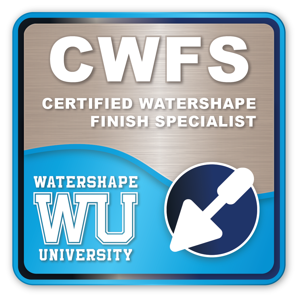 Certified Watershape Finish Specialist-1 Certified Watershape Finish Specialist-1