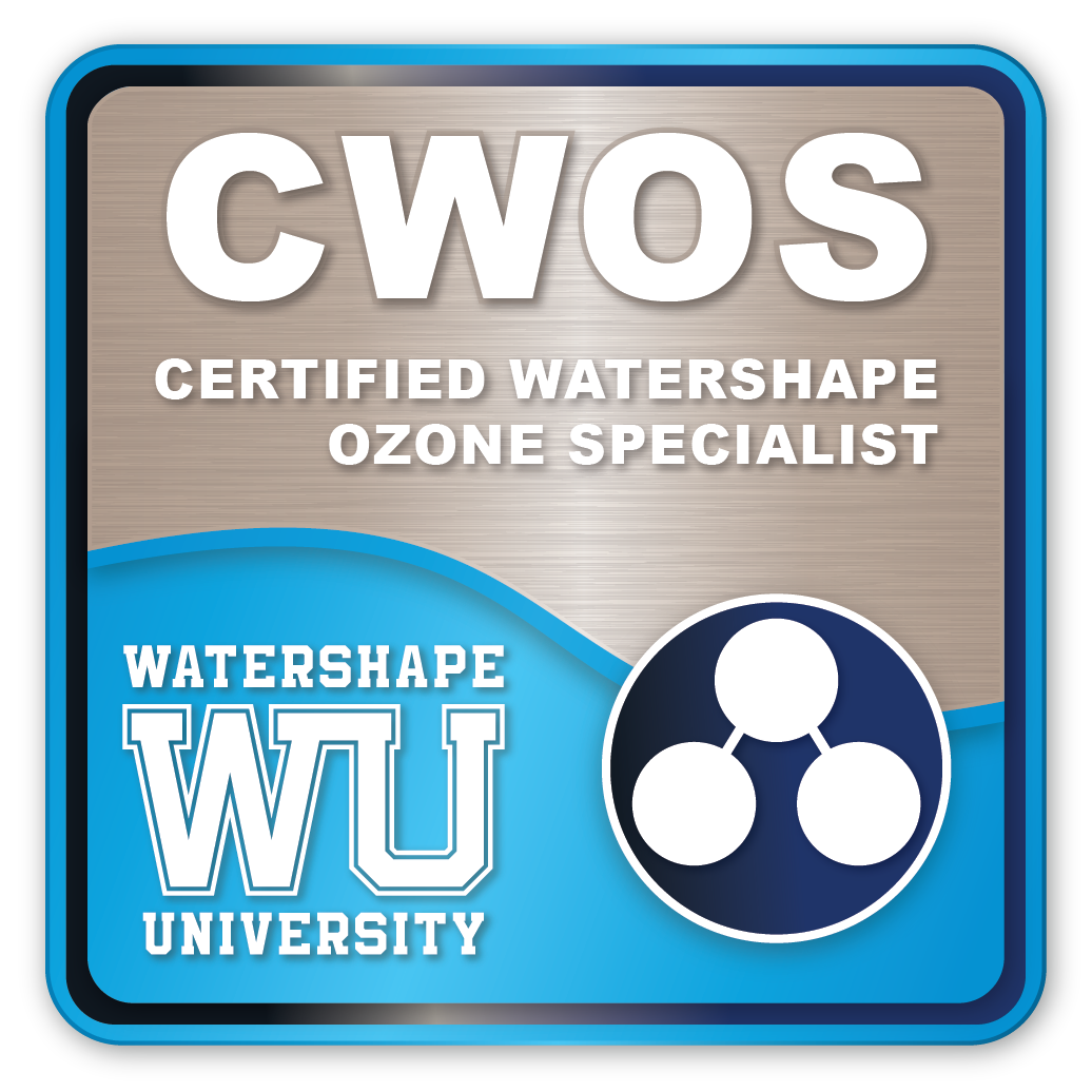 Certified Watershape Ozone Specialist-1 Certified Watershape Ozone Specialist-1