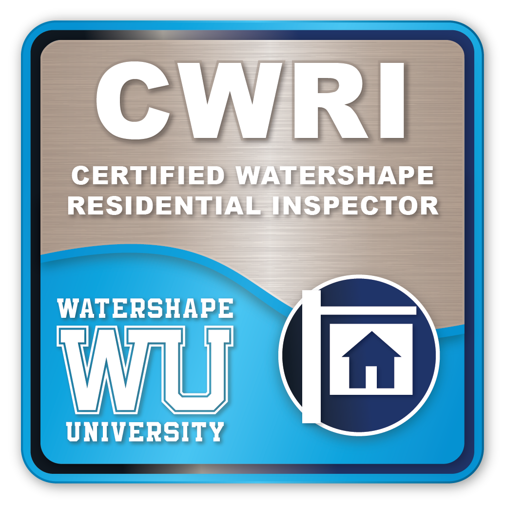 Certified Watershape Residential Inspector