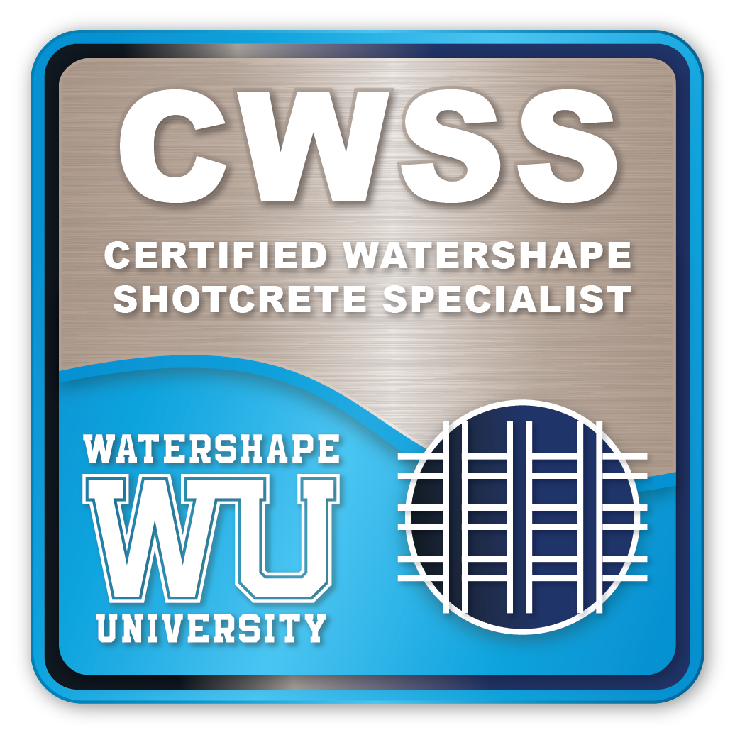 Certified Watershape Shotcrete Specialist-1 Certified Watershape Shotcrete Specialist-1