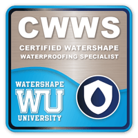 Certified Watershape Waterproofing Specialist Certified Watershape Waterproofing Specialist
