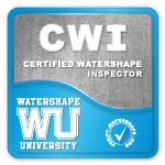 Certified Watershape Inspector (CWI)