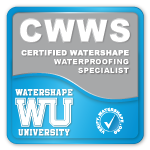 Certified Watershape Waterproofing Specialist (CWWS)