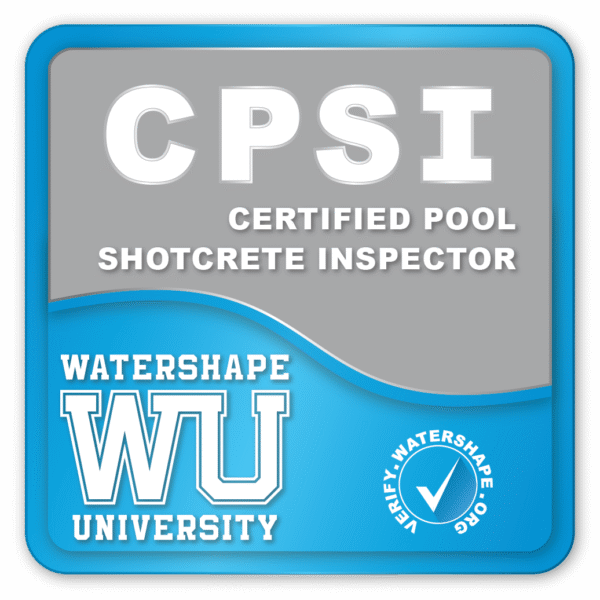 Certified Pool Shotcrete Inspector Application Fee